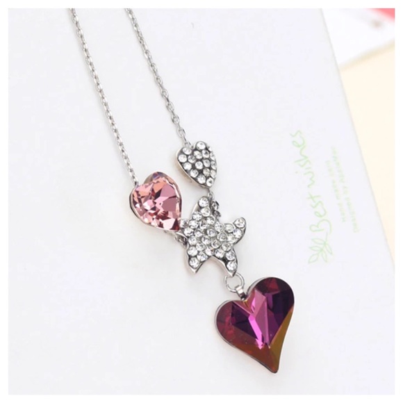 Swarovski Crystals The Kenda Starfish Necklace - Picture 3 of 4